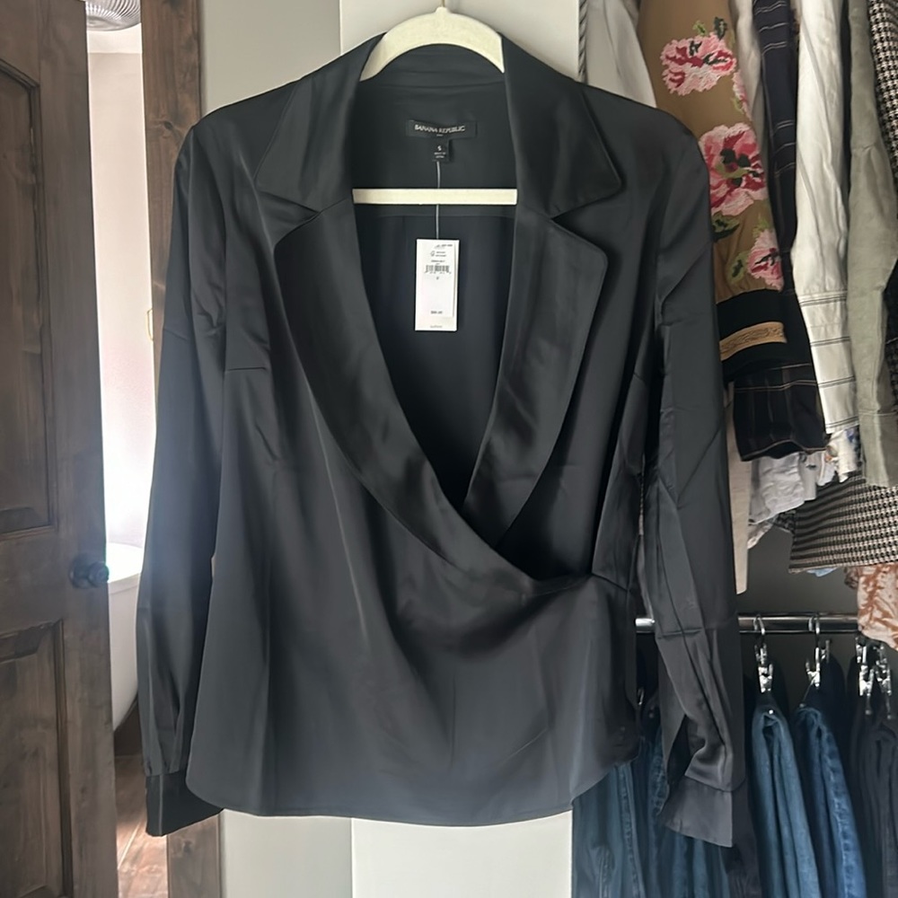 NWT Banana Republic Collar Top